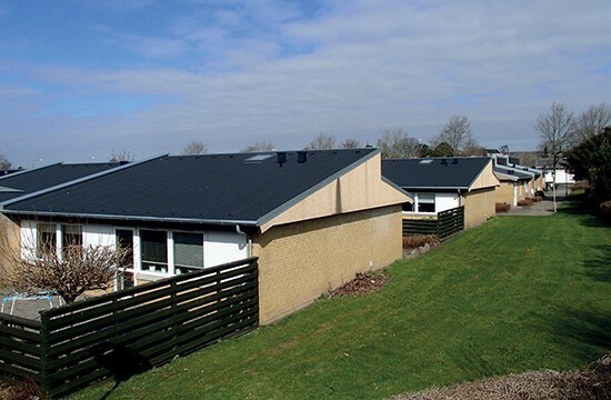 Roof top success for residents and roofers in Denmark houses