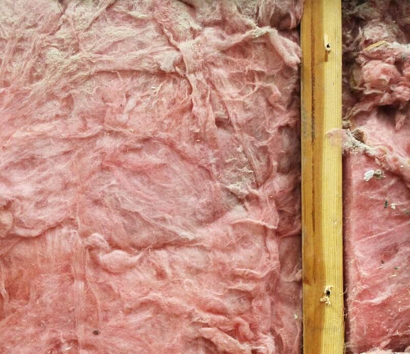 Pink wall insulation